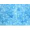 Blue Winter Pals quilt showing quilting design